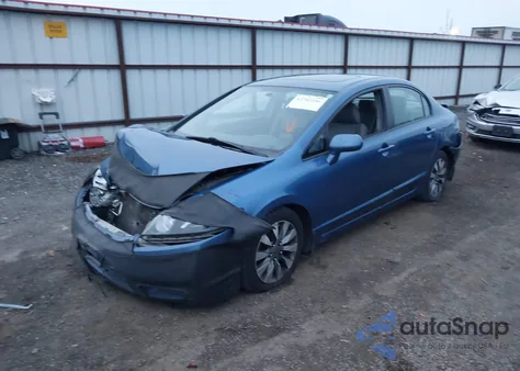 2009 Honda Civic Exl из США, поврежденный, VIN 19XFA16999E008797